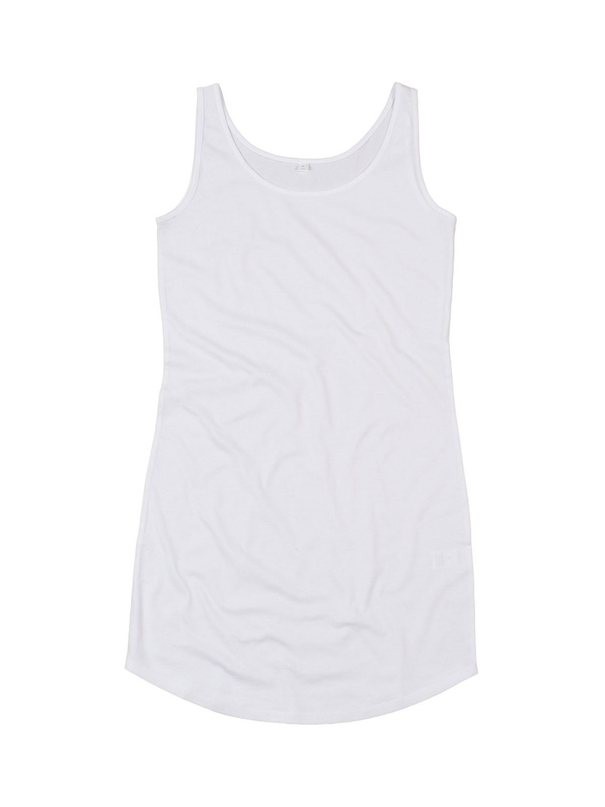 Vestido chaleco curvo - WH - Blanco