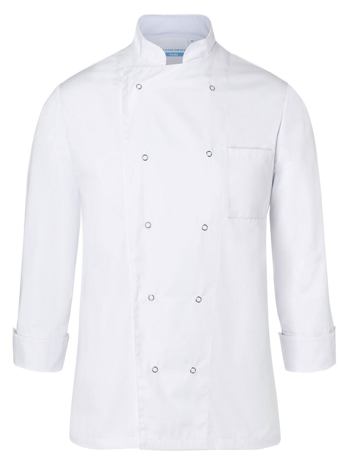 Chaqueta básica de chef - 3 - BLANCO