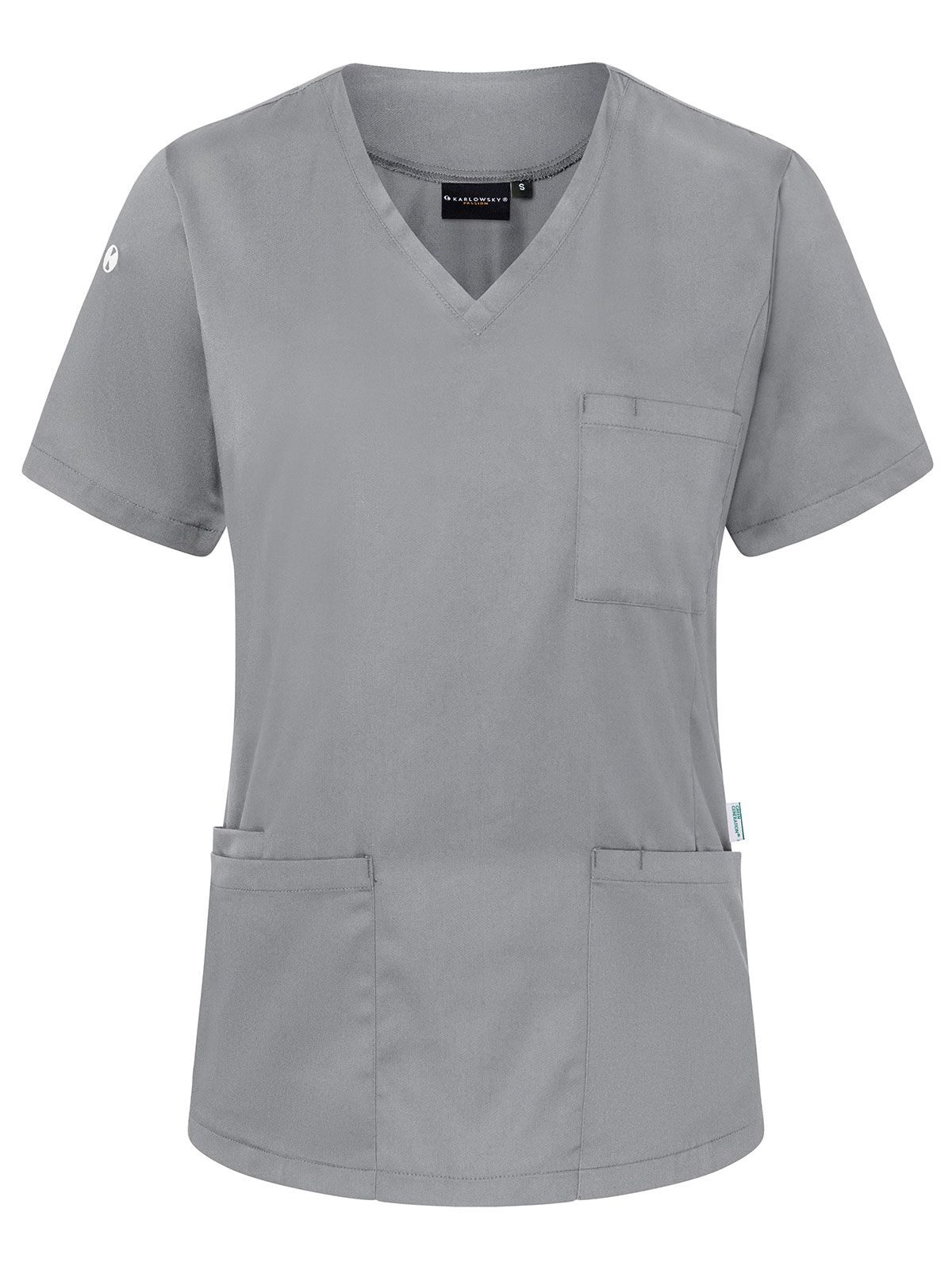 Túnica esencial para mujer - 68 - GRIS PLATINO