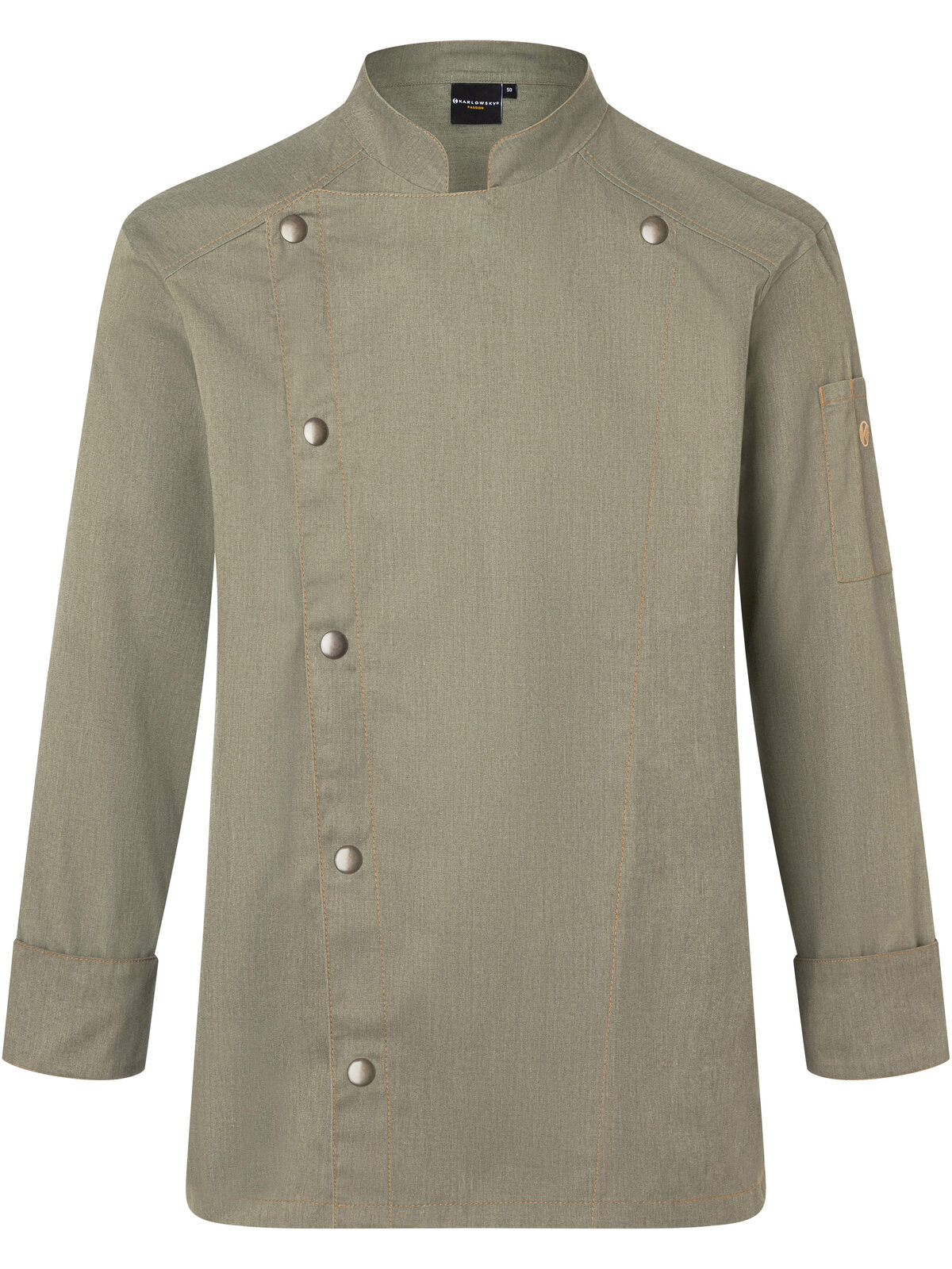 Chaqueta de chef estilo vaquero - Verde musgo vintage
