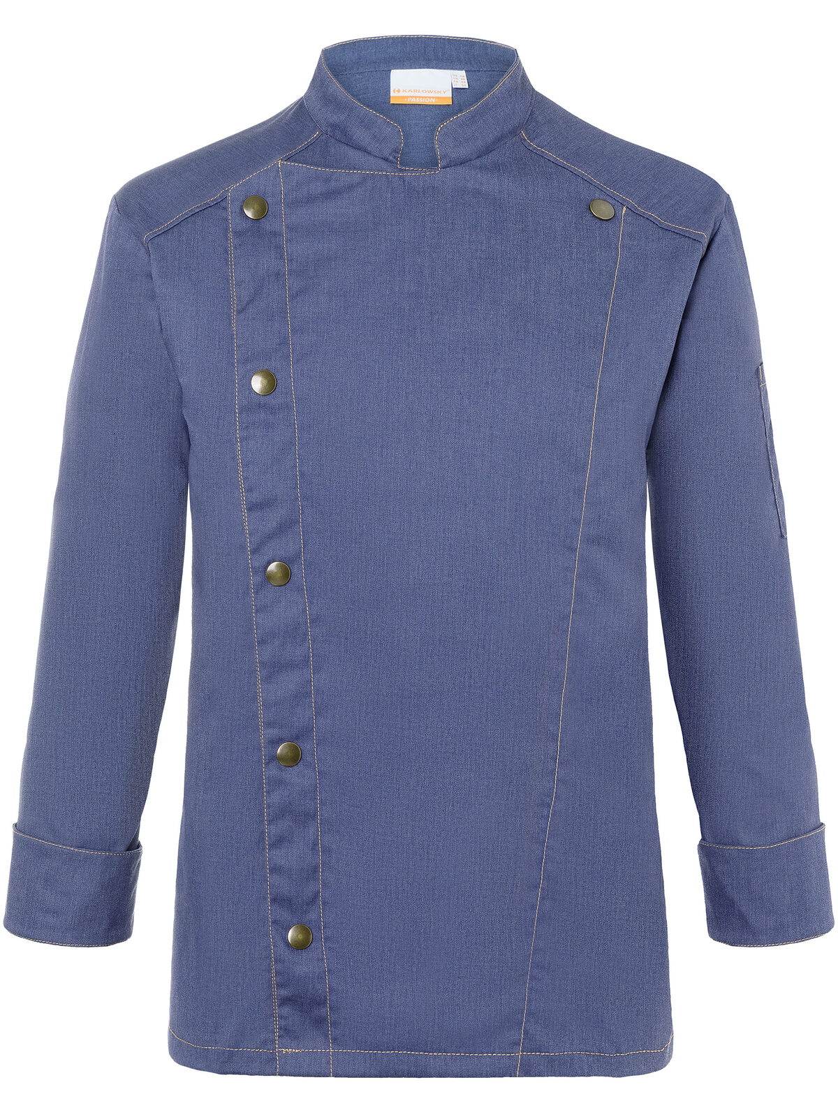 Chaqueta de chef estilo vaquero - 15 - AZUL VINTAGE