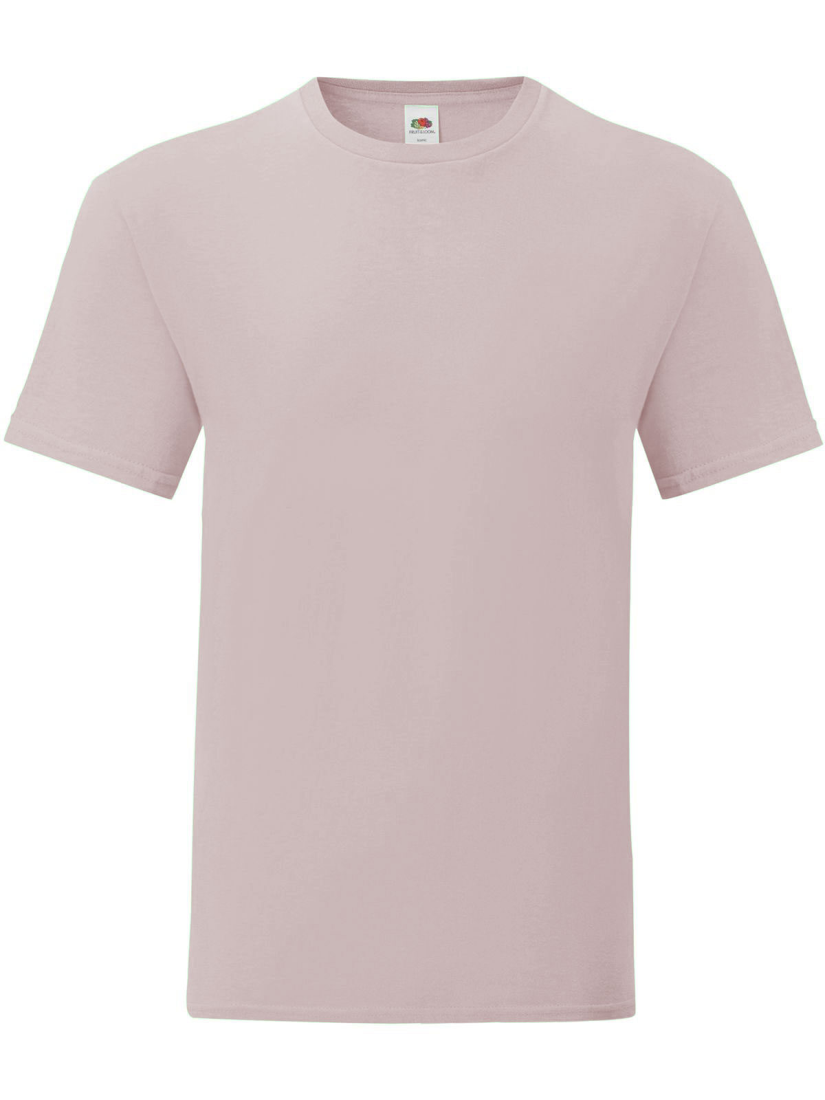 Camiseta icónica 195 Ringspun - PR - Rosa empolvado
