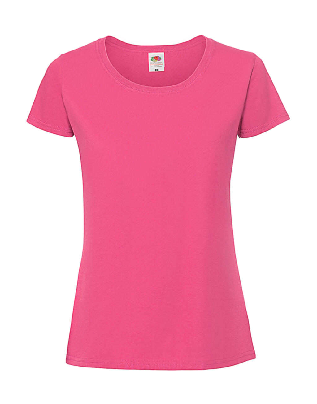 Camiseta icónica de mujer 195 Ringspun - 57 - Fucsia