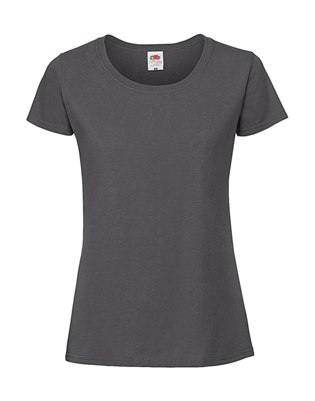 Camiseta icónica de mujer 195 Ringspun - GL - Grafito claro
