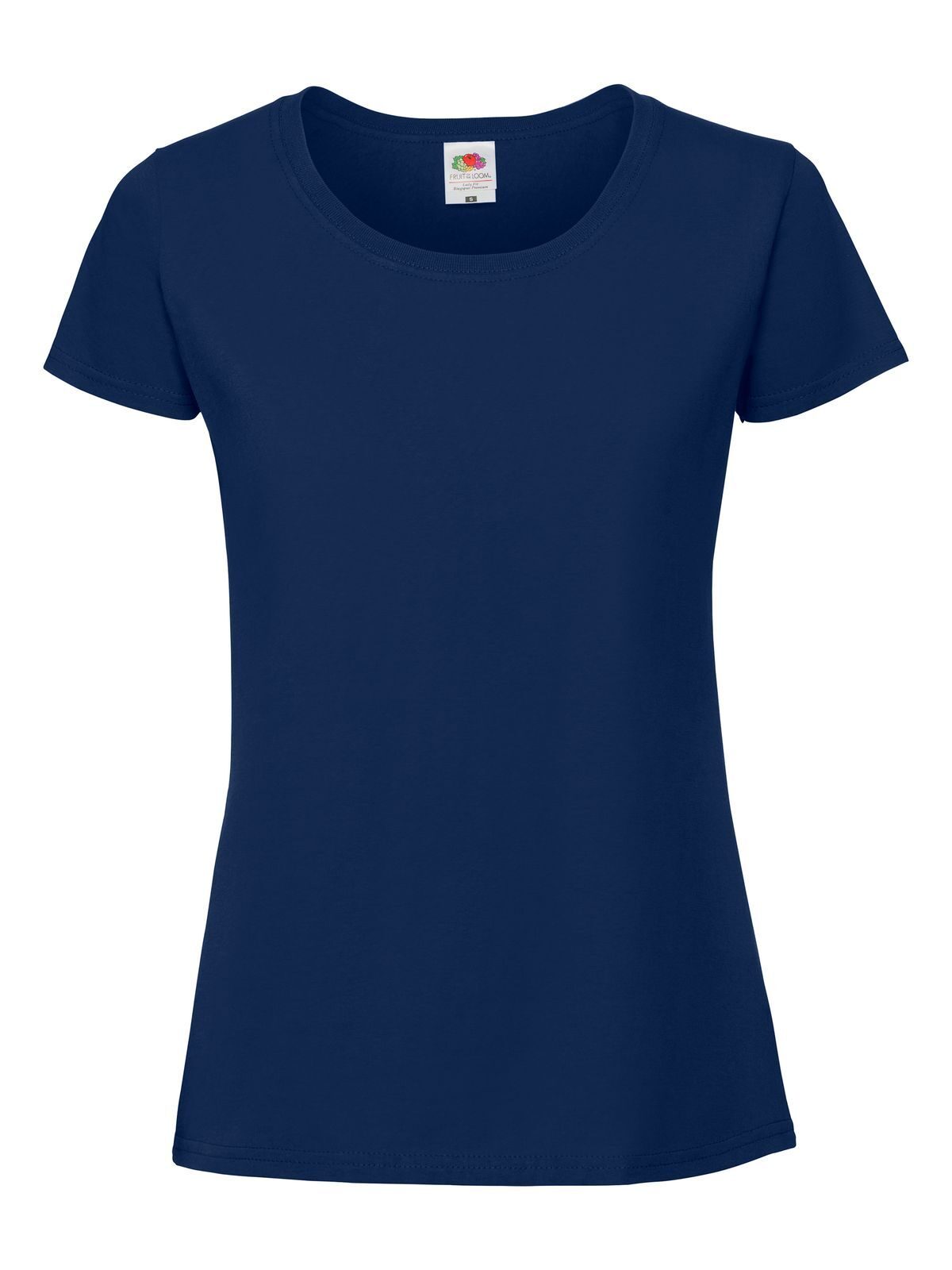 Camiseta icónica de mujer 195 Ringspun - 32 - Azul marino