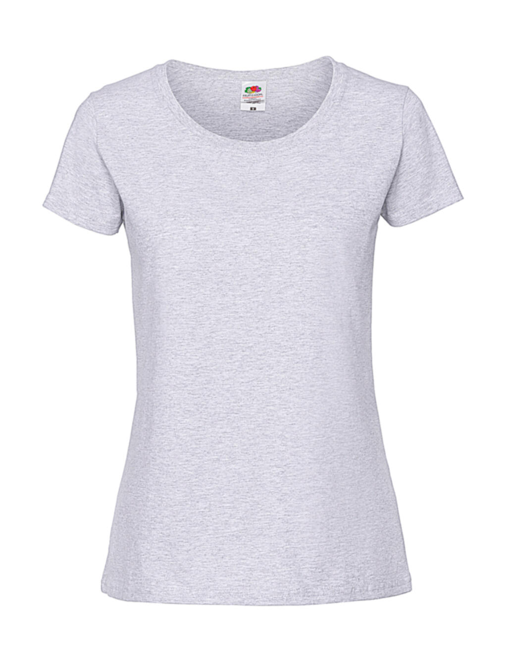Camiseta icónica de mujer 195 Ringspun - 93 - Ceniza