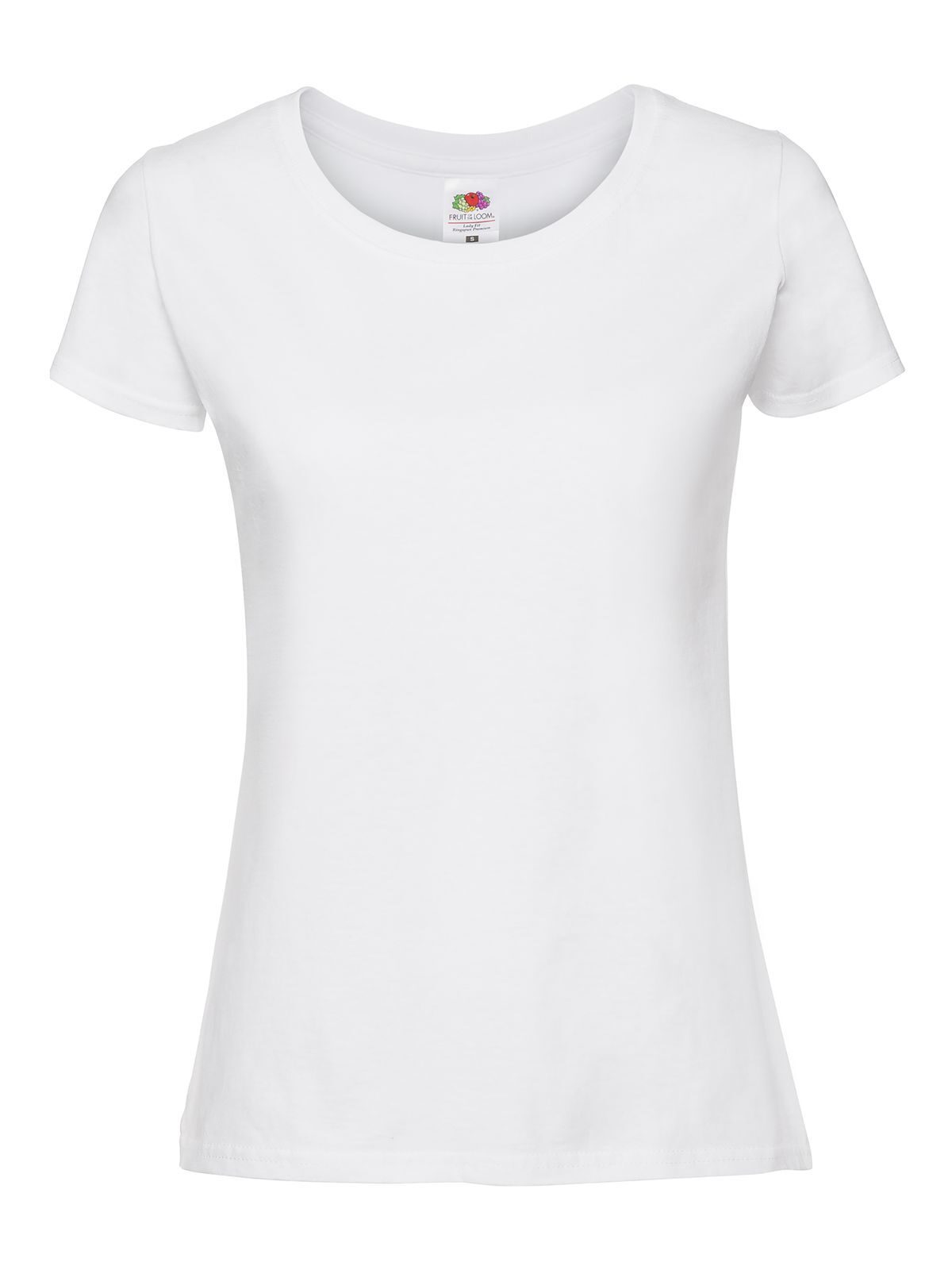 Camiseta icónica de mujer 195 Ringspun - 30 - Blanco
