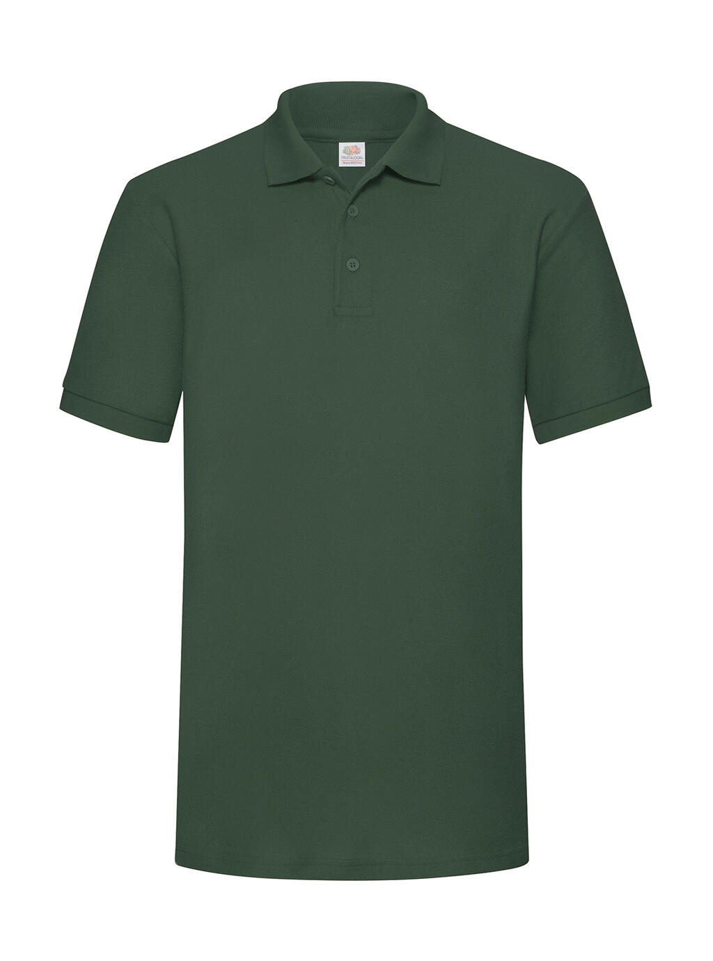 Polo de piqué grueso 65/35 - 38 - Verde botella