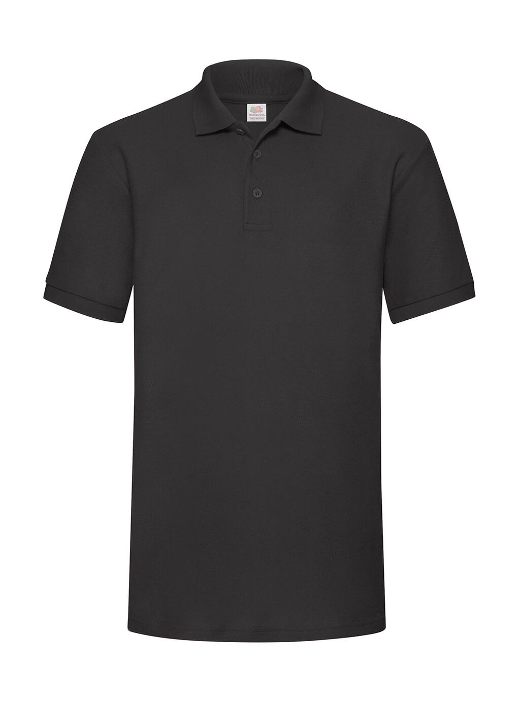 Polo de piqué grueso 65/35 - 36 - Negro