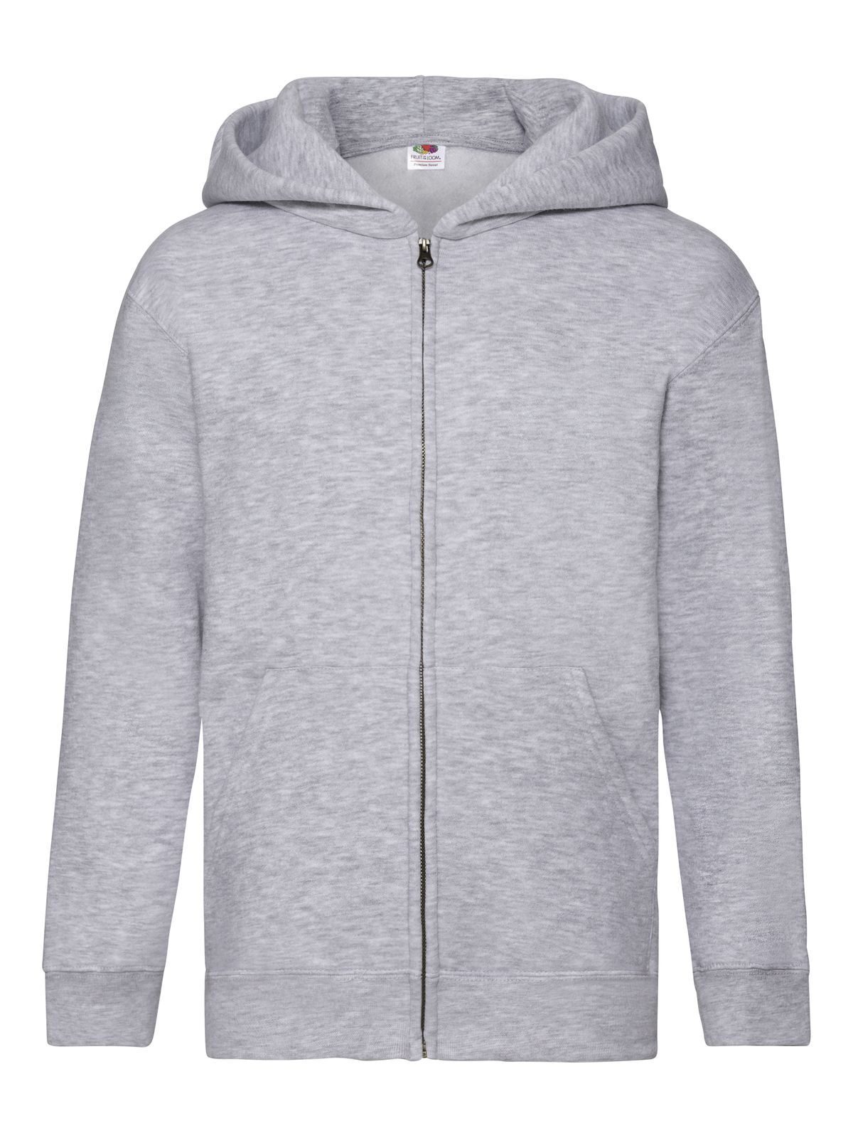 Sudadera con capucha premium para niños - 94 - Gris melange