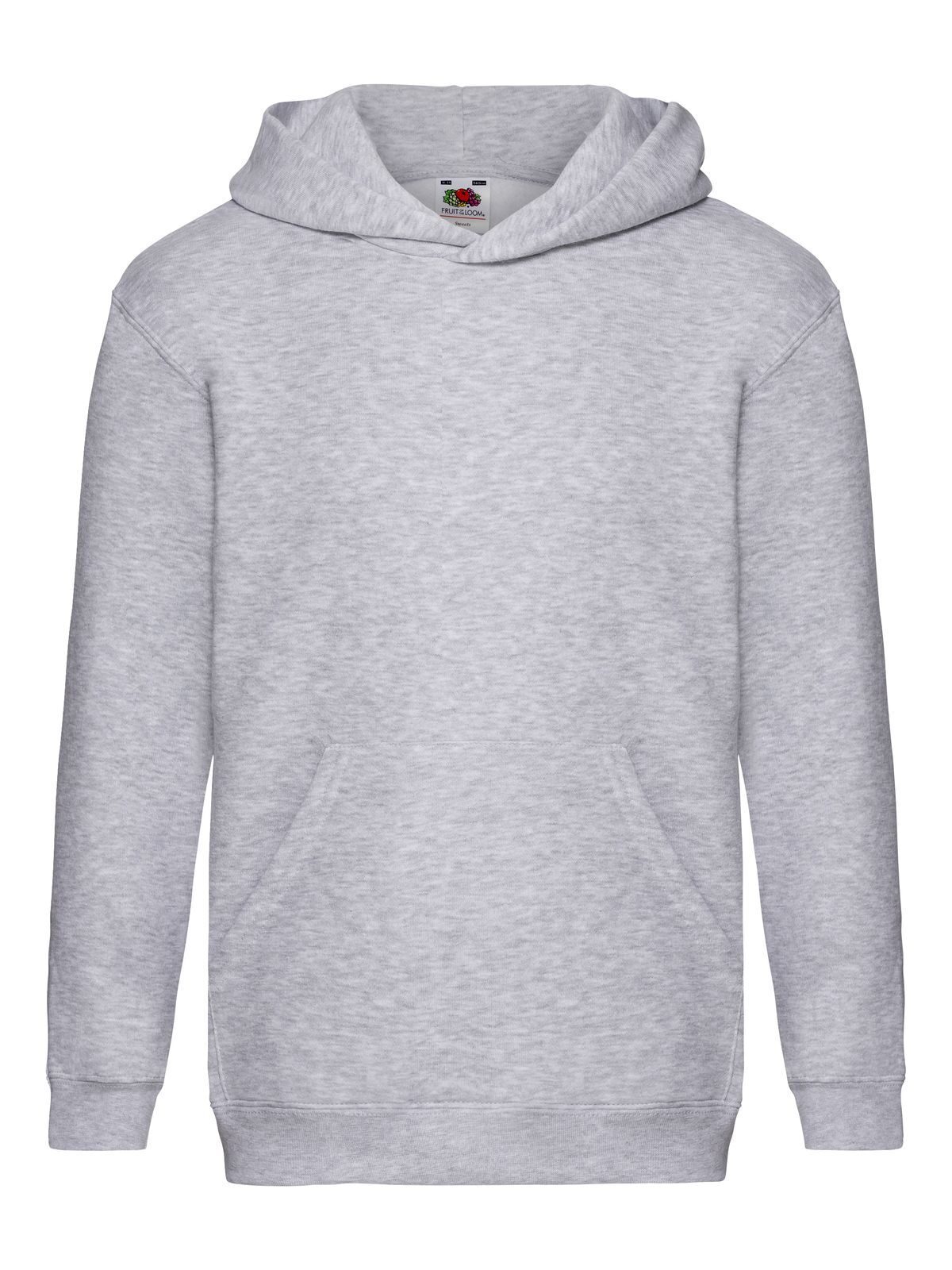 Sudadera con capucha premium para niños - 94 - Gris melange