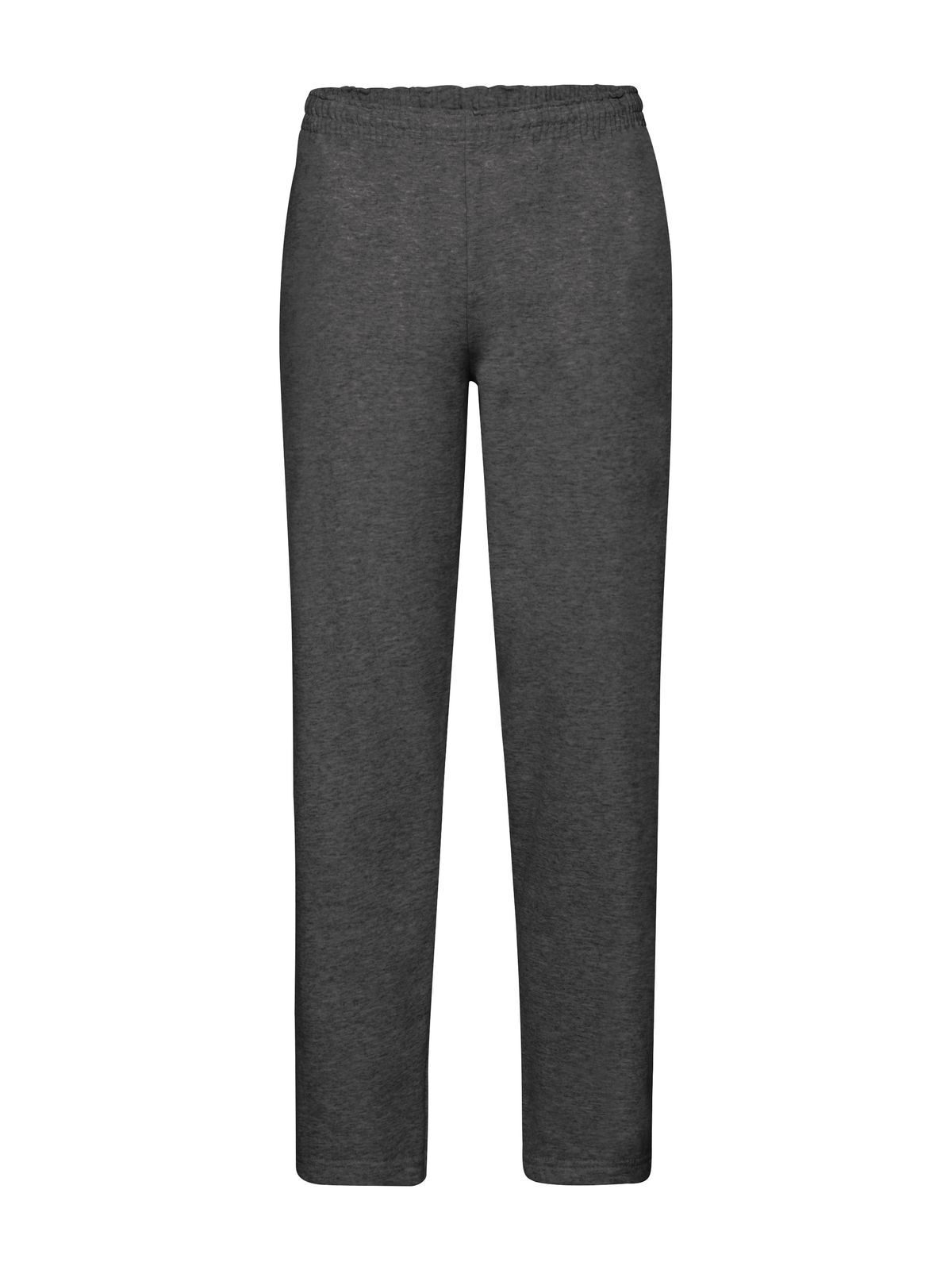 Pantalones deportivos clásicos con bajo abierto - HD - Gris melange oscuro