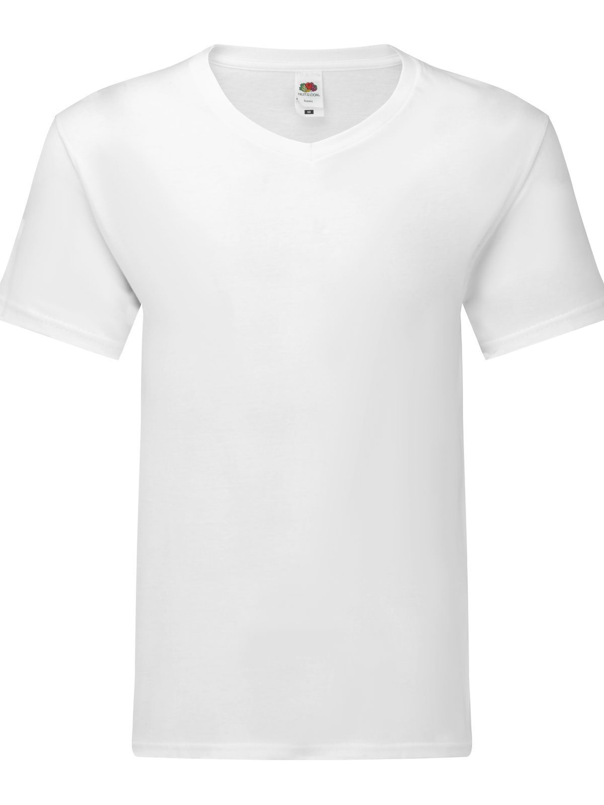 Camiseta icónica de cuello en V de 150 - 30 - Blanco