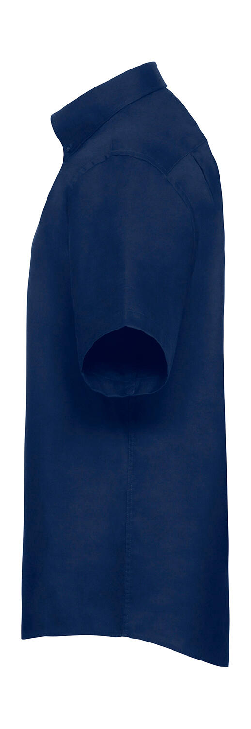 Camisa Oxford de manga corta para hombre