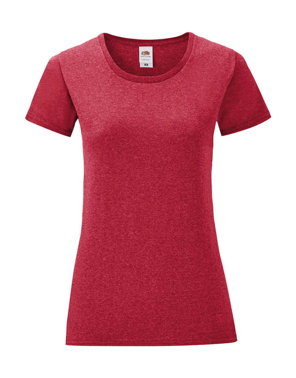 Camiseta icónica para mujer - 404 - ROJO JAREADO VINTAGE