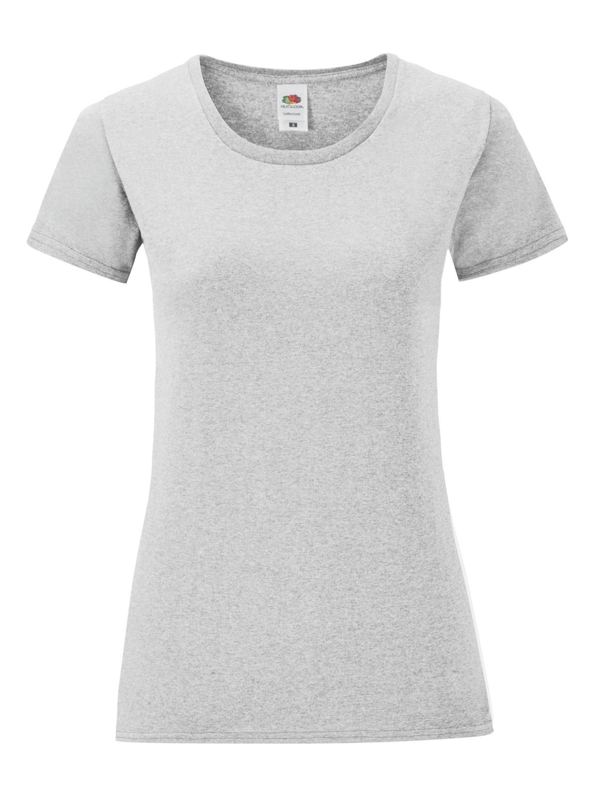 Camiseta icónica para mujer - 94 - Gris melange