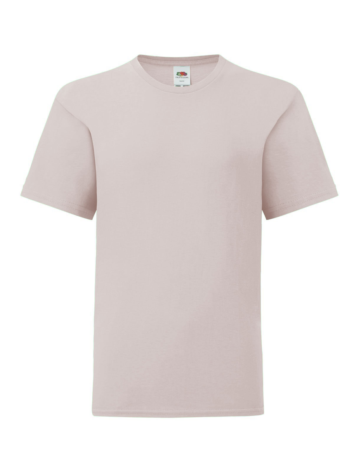 Camiseta icónica para niños - PR - Rosa empolvado