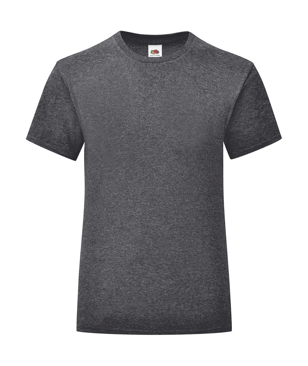 Camiseta icónica para niñas - HD - Gris melange oscuro
