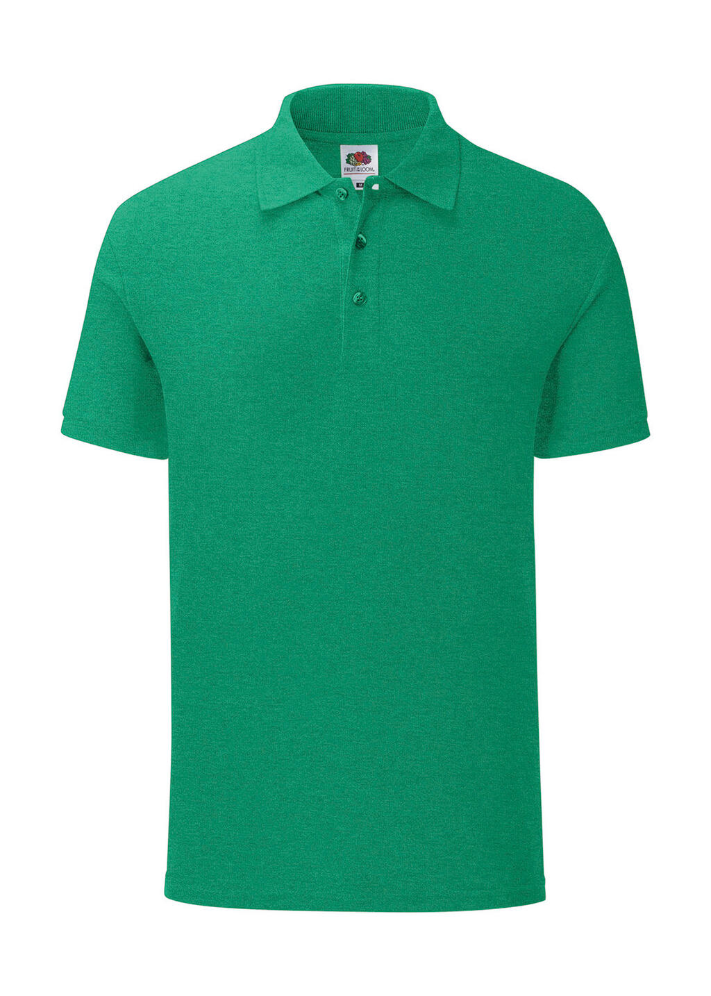 Polo icónico - RX - Verde jaspeado retro