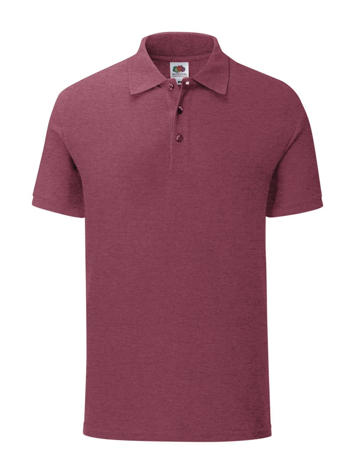 Polo icónico - H1 - Heather Burgundy