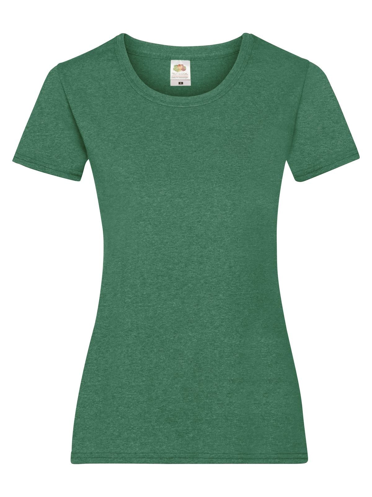 Camiseta Valueweight para mujer - RX - Verde jaspeado retro