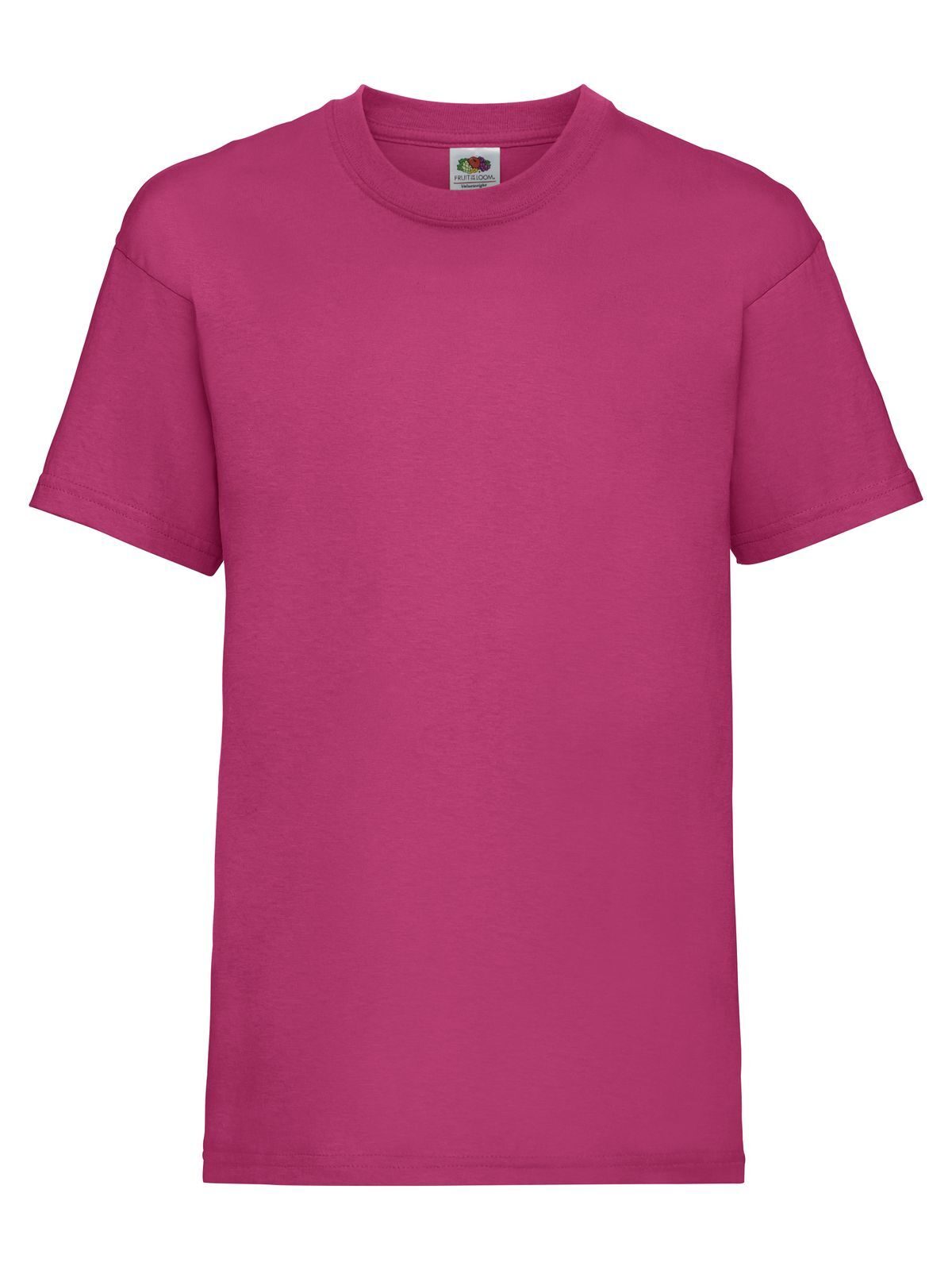 Camiseta infantil Valueweight - Fucsia