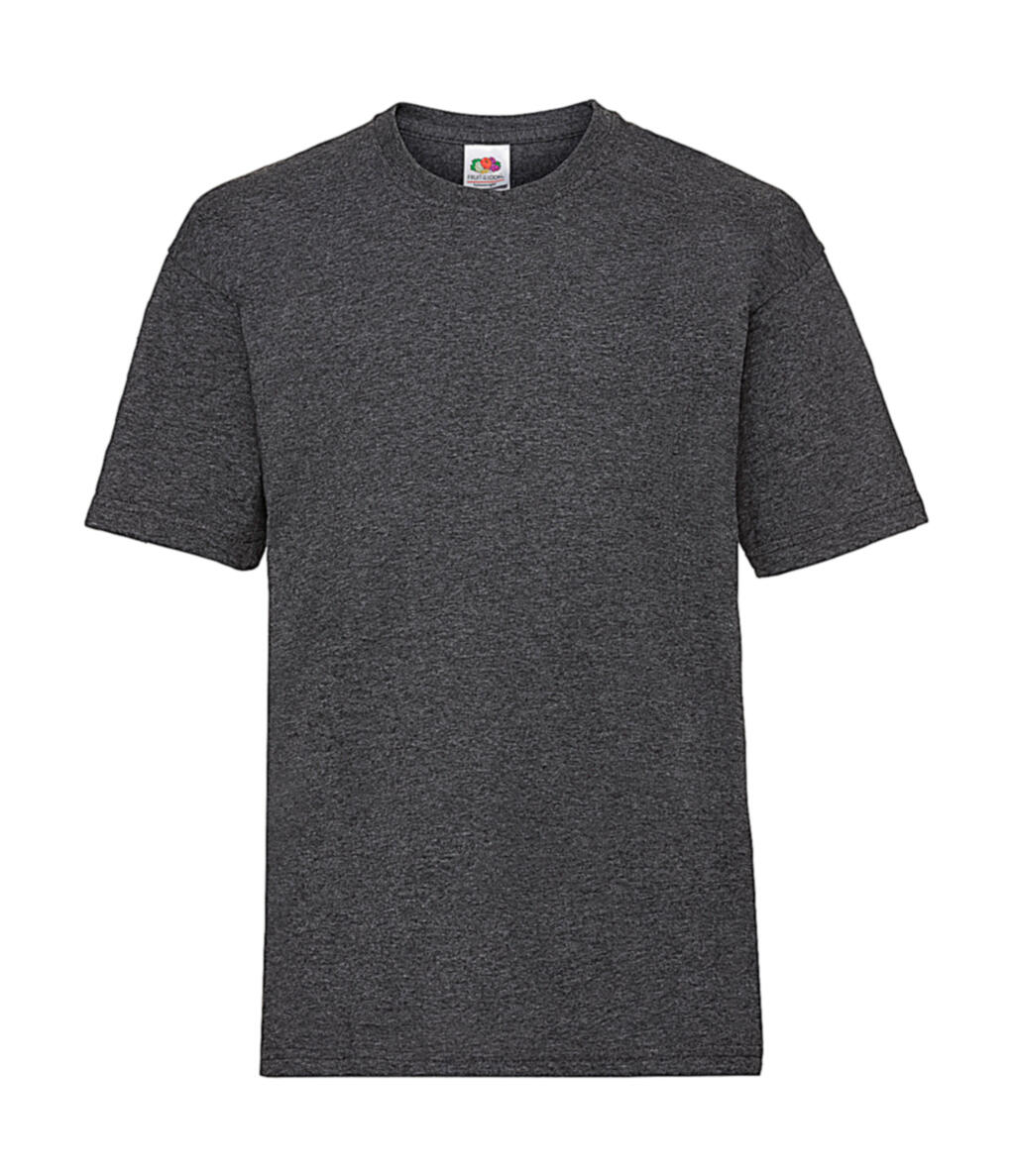 Camiseta infantil Valueweight - HD - Gris melange oscuro