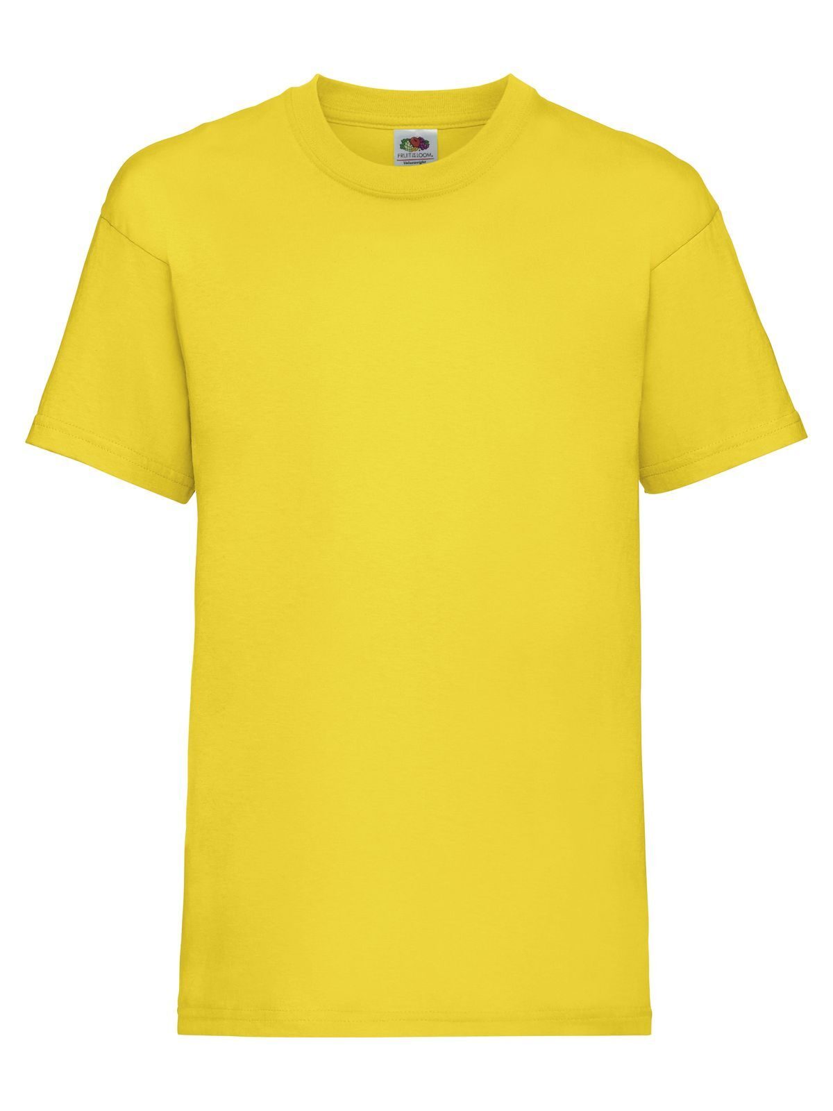 Camiseta infantil Valueweight - Amarillo