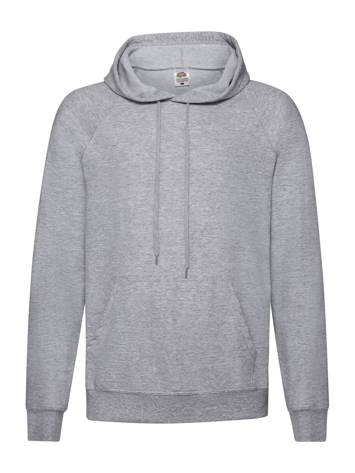 Sudadera ligera con capucha - 94 - Gris melange