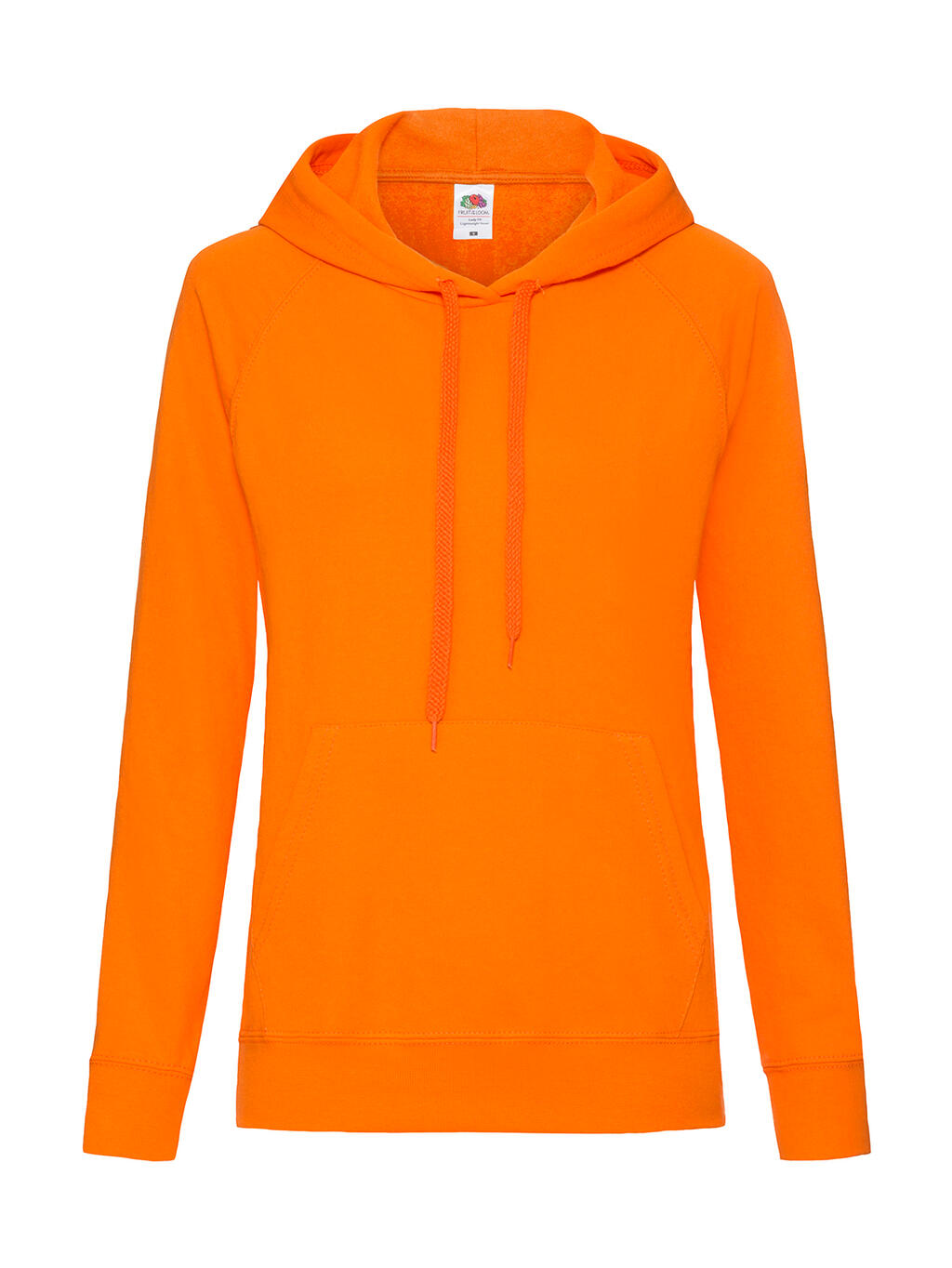 Sudadera ligera con capucha para mujer - 44 - Naranja
