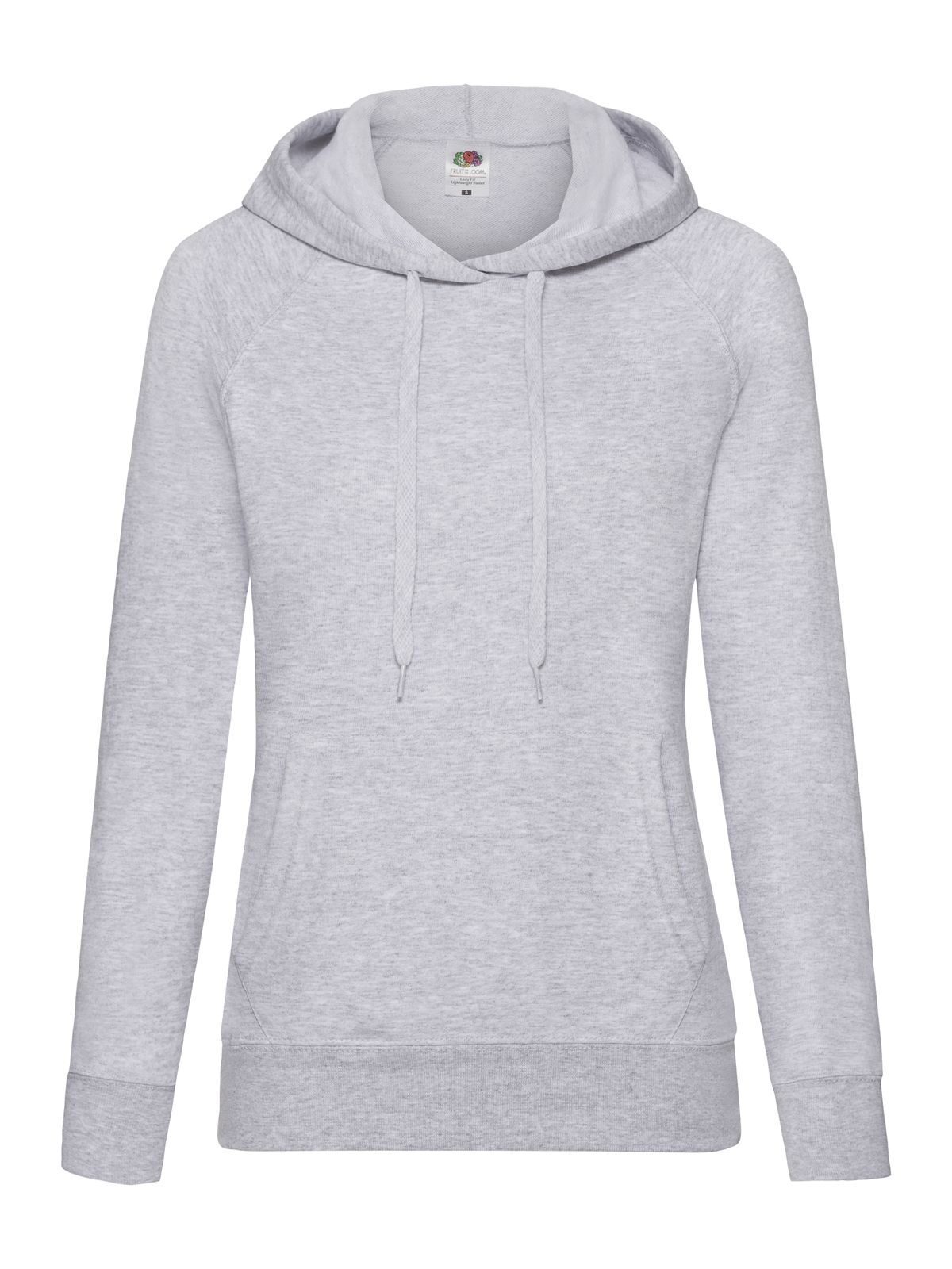 Sudadera ligera con capucha para mujer - 94 - Gris melange
