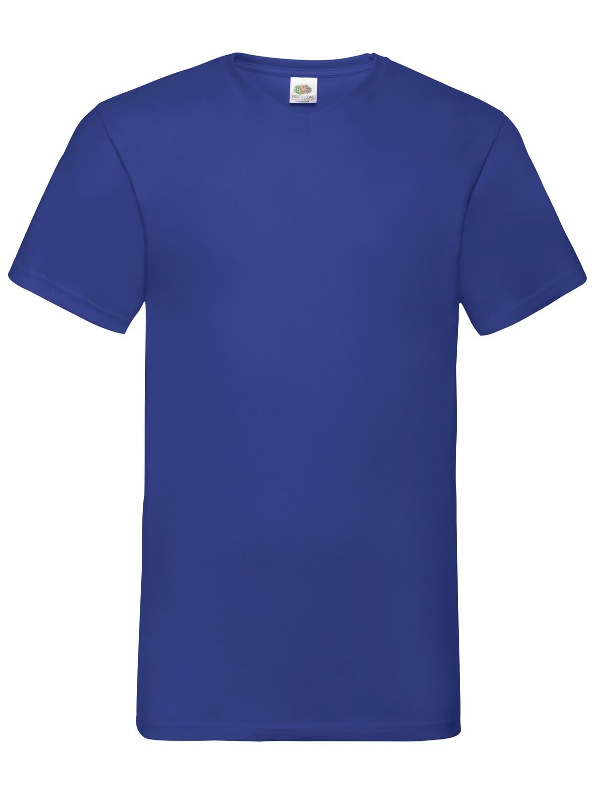 Camiseta Valueweight con cuello en V - 51 Azul Real