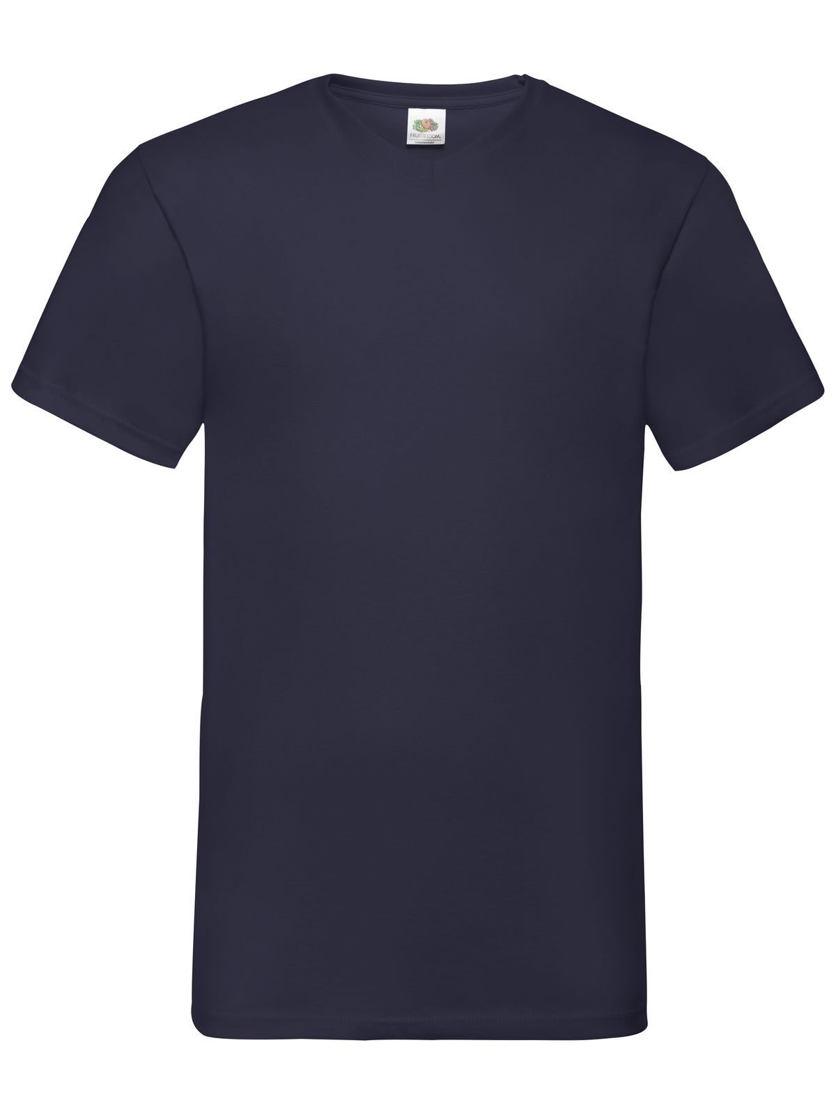 Camiseta Valueweight con cuello en V - AZ - Azul Medianoche