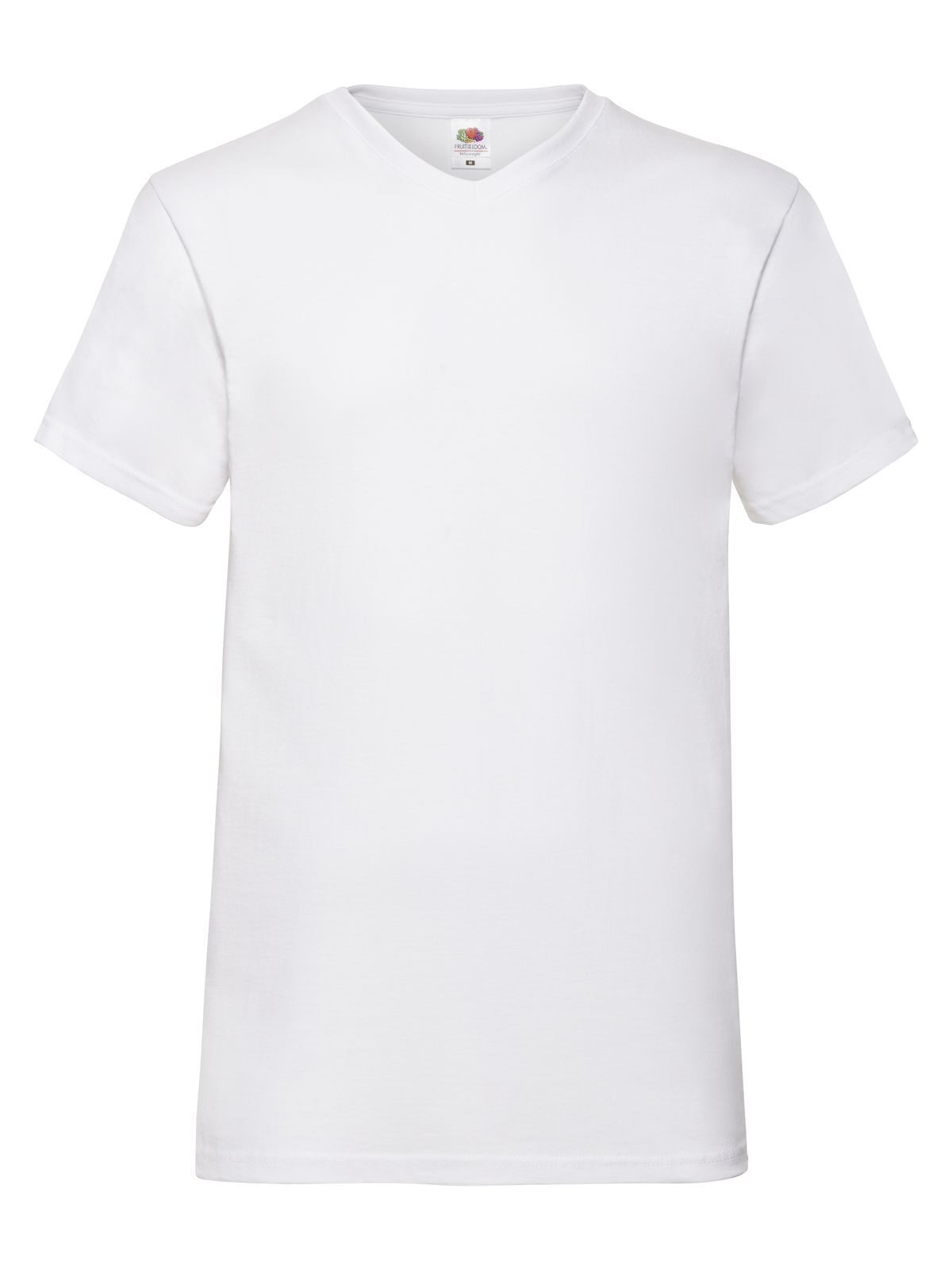 Camiseta Valueweight con cuello en V - 30 - Blanco