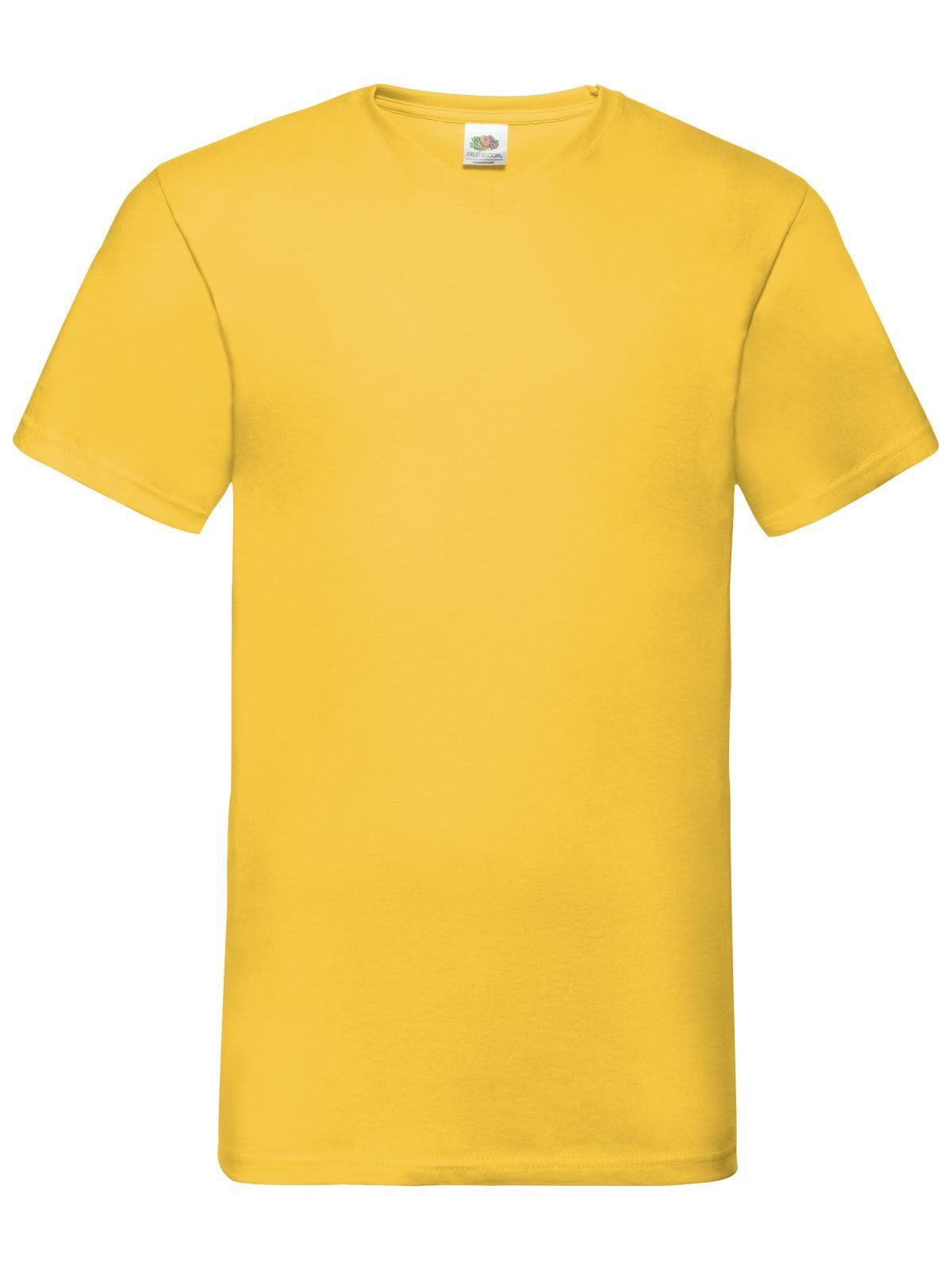 Camiseta Valueweight con cuello en V - 34 - Girasol