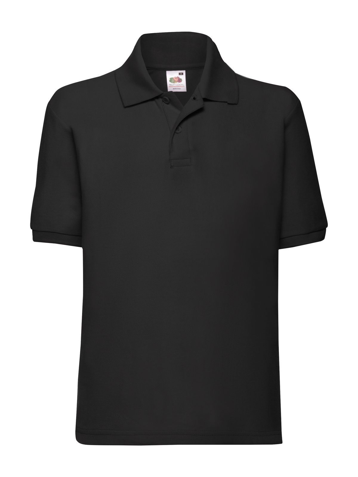 Polo infantil 65/35 - 36 - Negro