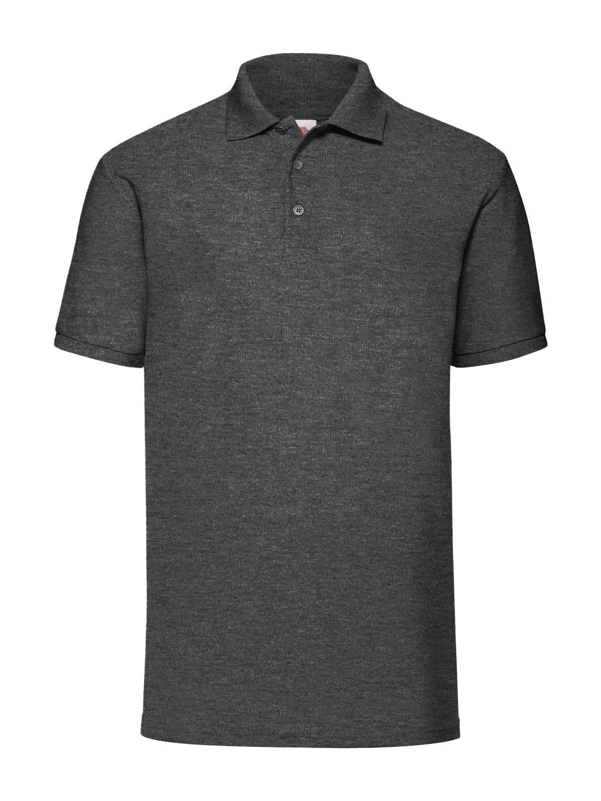 Polo Piqué 65/35 - HD - Gris melange oscuro