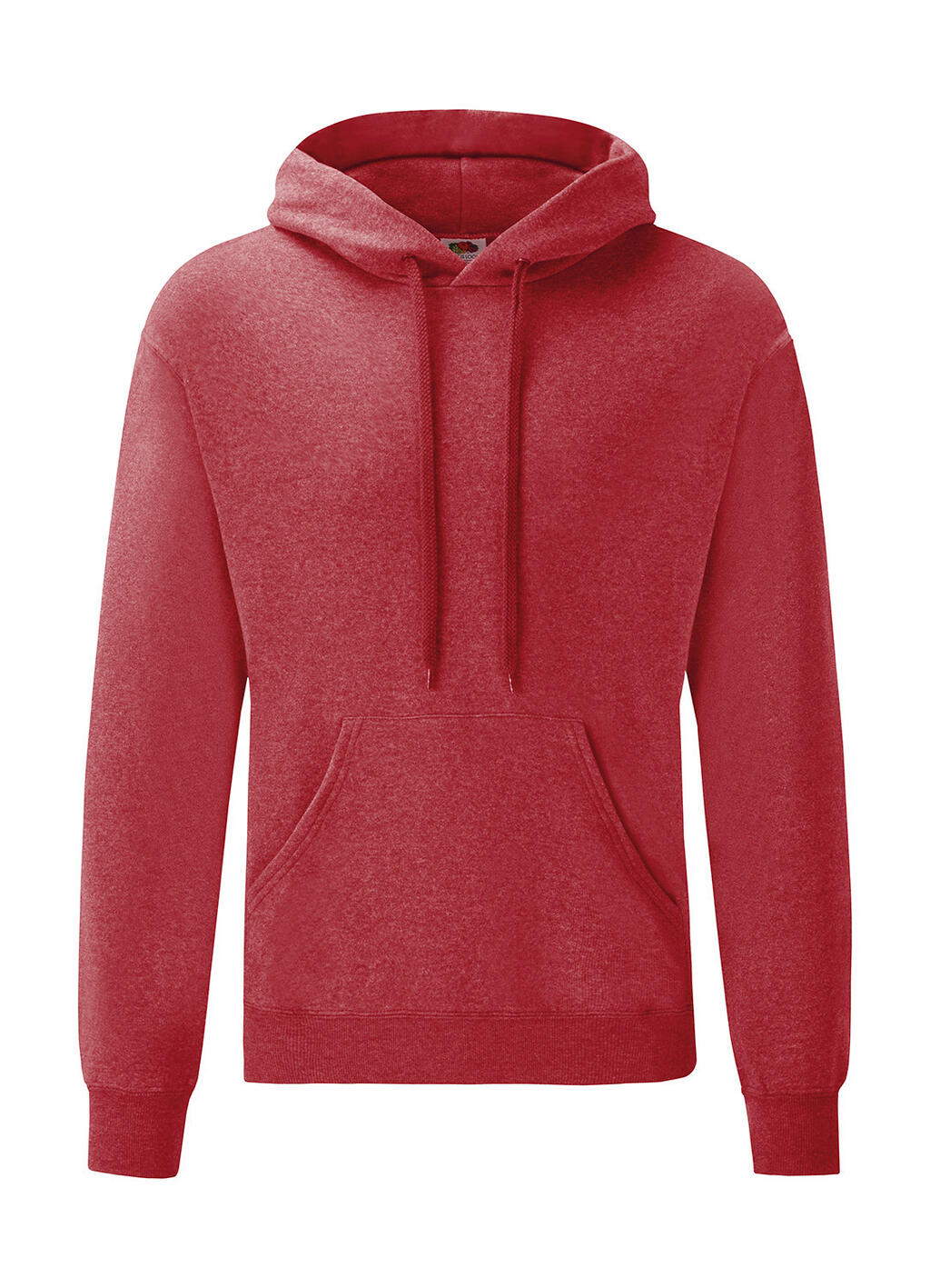 Sudadera clásica con capucha - ROJO BOSQUE