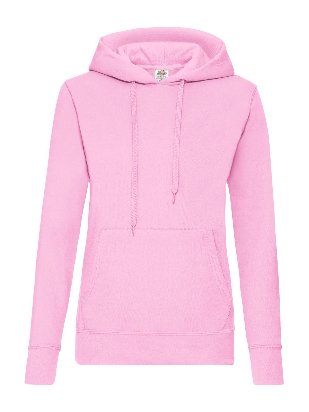 Sudadera clásica con capucha para mujer - 52 - Rosa pastel