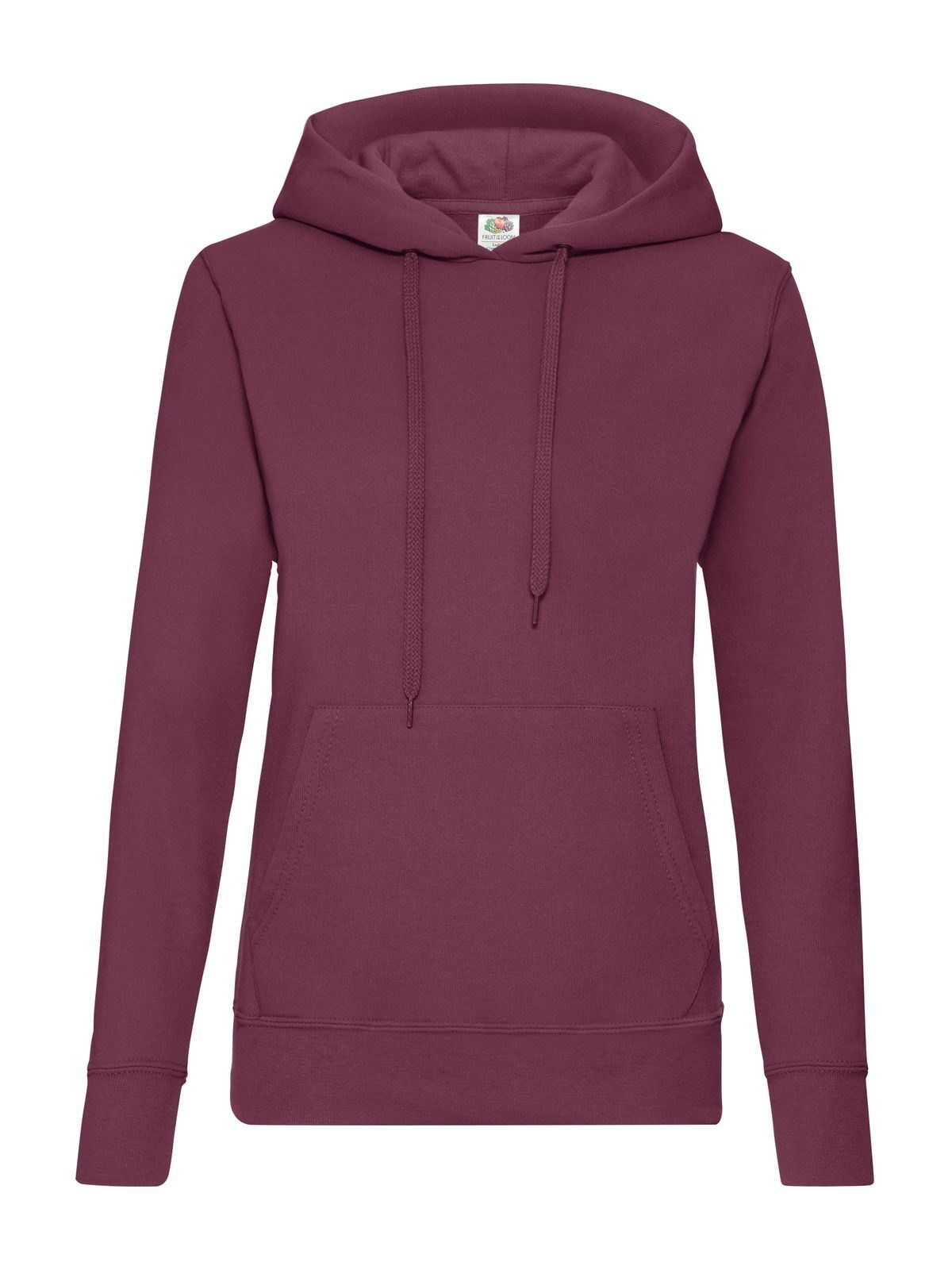 Sudadera clásica con capucha para mujer - 41 - Burdeos