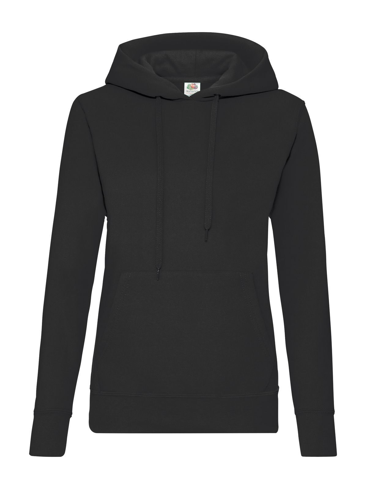 Sudadera clásica con capucha para mujer - 36 - Negro