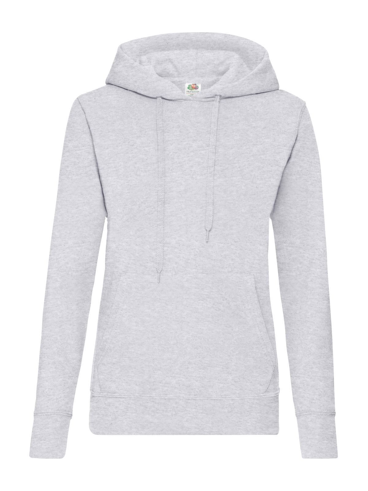 Sudadera clásica con capucha para mujer - 94 - Gris melange