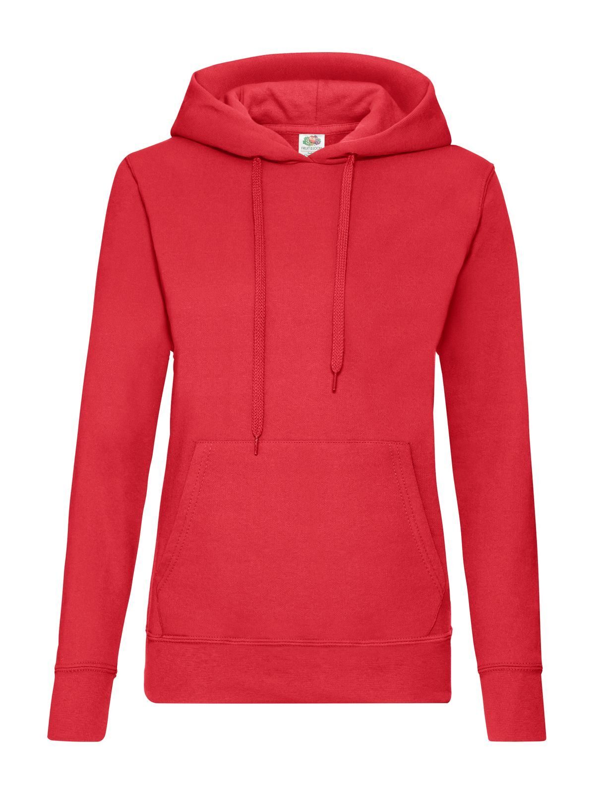 Sudadera clásica con capucha para mujer - 40 - Rojo