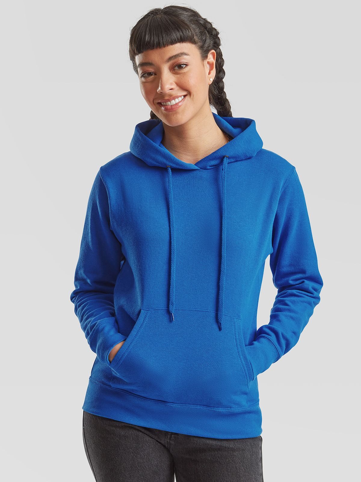 Sudadera clásica con capucha para mujer
