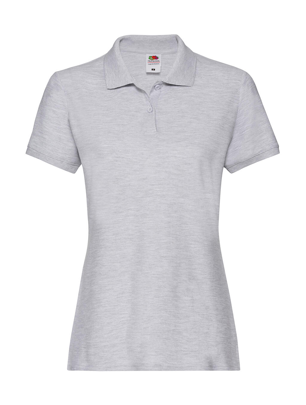Polo premium para mujer - 94 - Gris melange