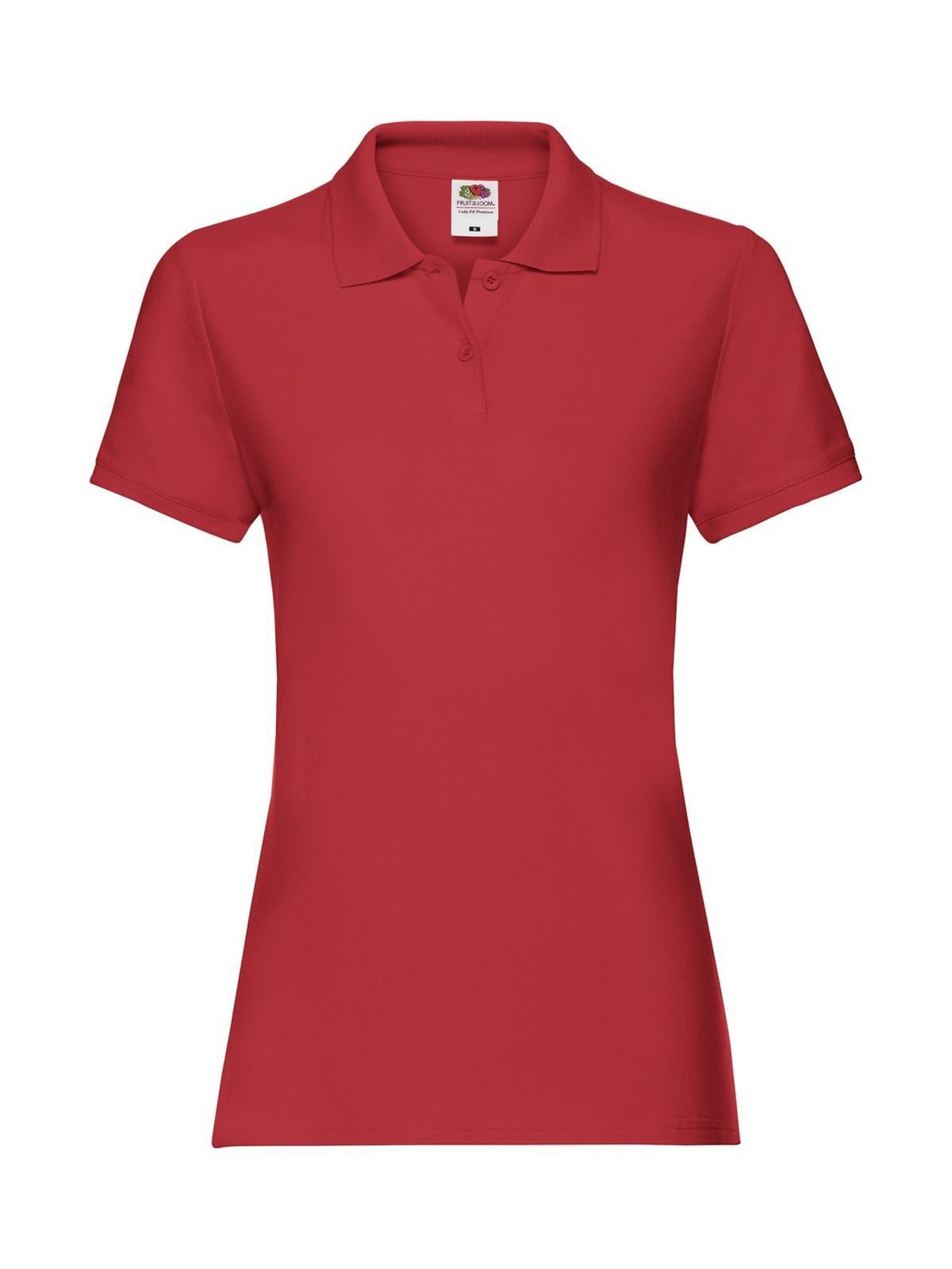 Polo premium para mujer - 40 - Rojo