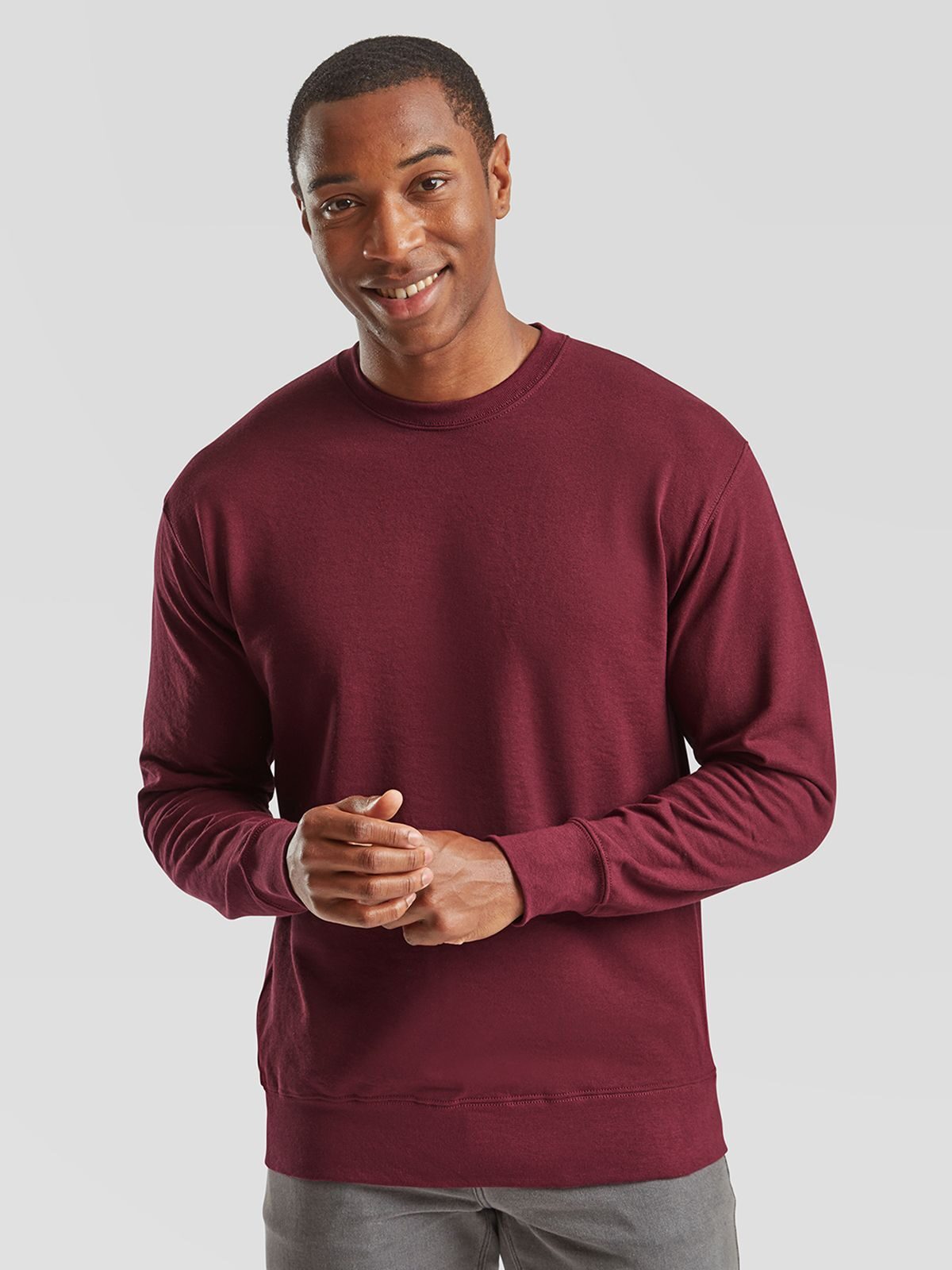 Sudadera ligera ajustada