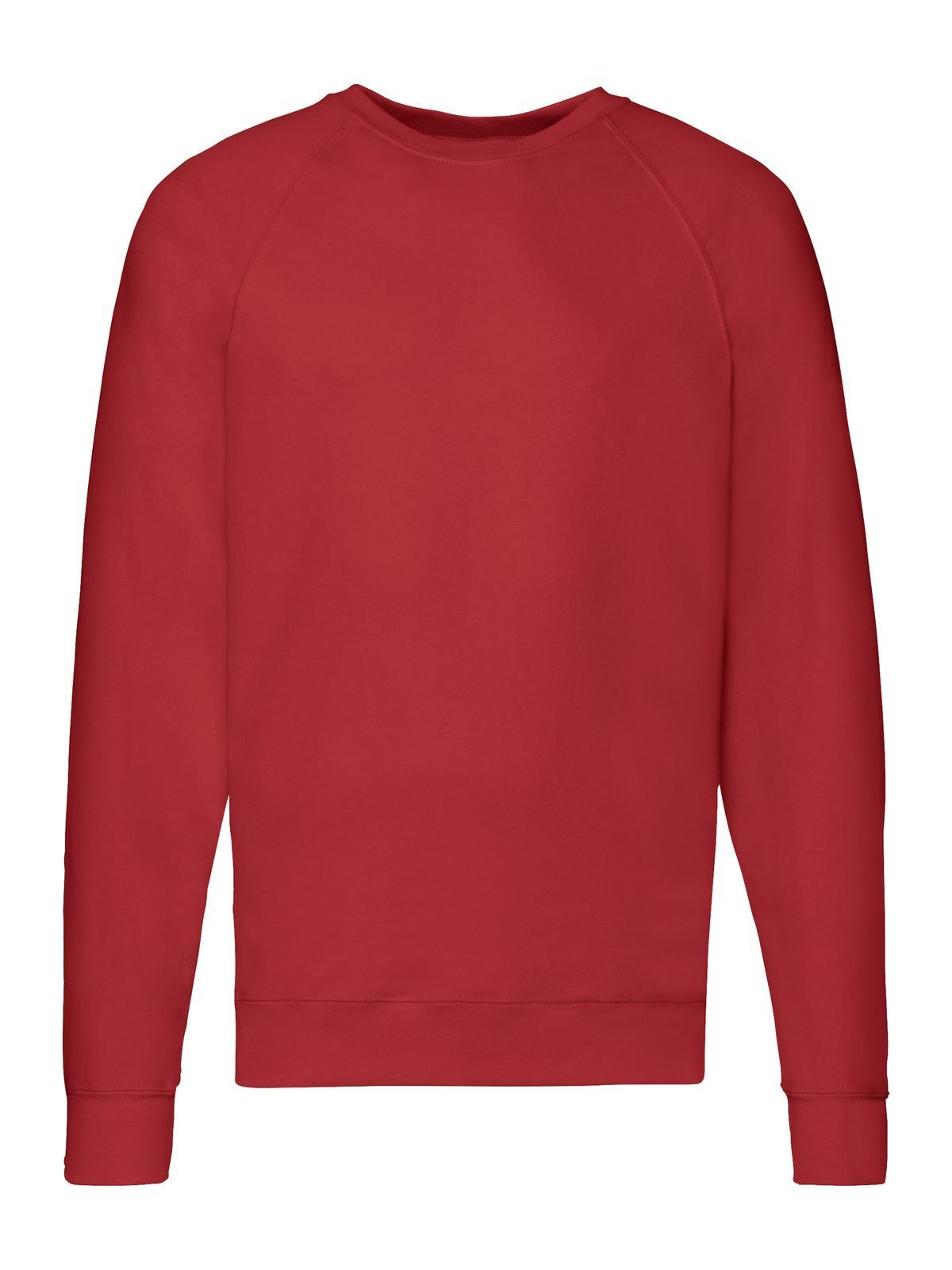 Sudadera raglán ligera - 40 - Rojo