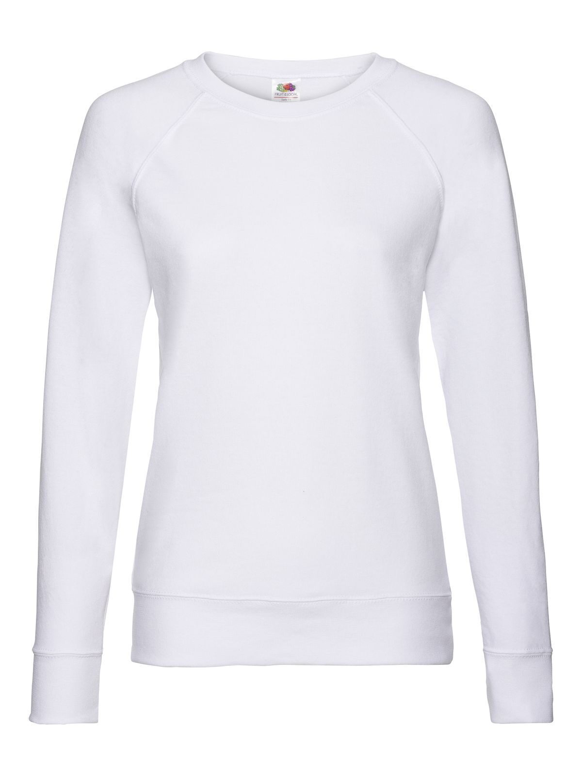 Sudadera raglán ligera para mujer - 30 - Blanco