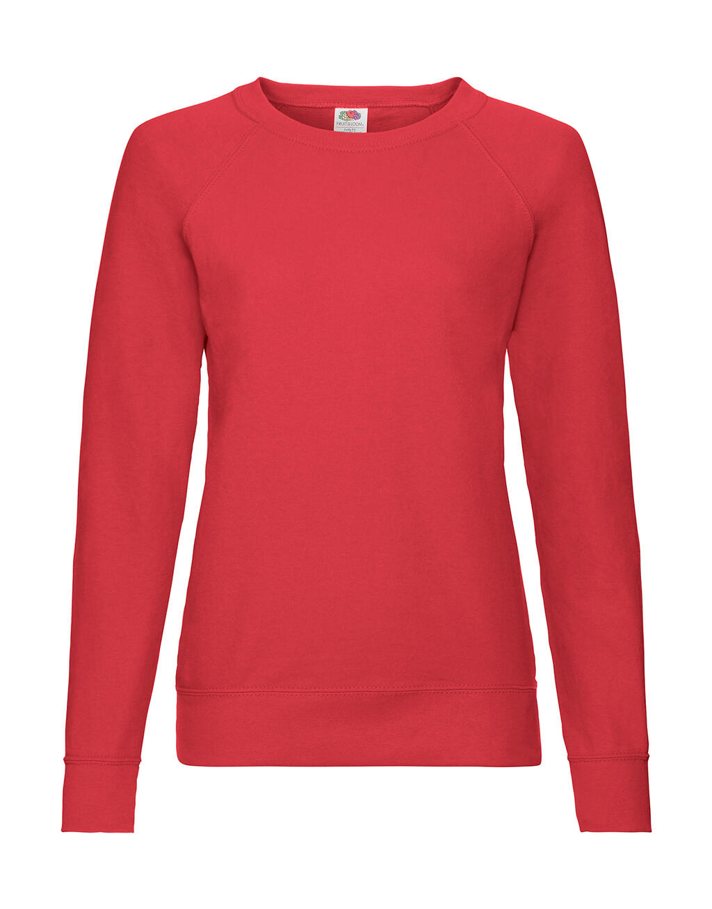 Sudadera raglán ligera para mujer - 40 - Rojo
